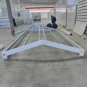 Casa Prefabbricata con Struttura in <span class=keywords><strong>Acciaio</strong></span> Zincato da 20 Piedi, Magazzino con Telaio per Produzione Agricola da 40 Piedi - Product Image 5