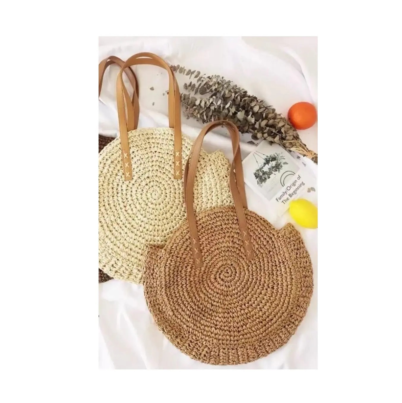 Qualidade Premium Heavy Duty Raffia Bag para Gifting em qualquer Ocasião use Bolsa Feminina Disponível a Preço de Atacado