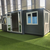 Vente en gros de maison conteneur modulaire détachable structure mobile en acier extensible utilisation extérieure Maison conteneur mobile préfabriquée vente
