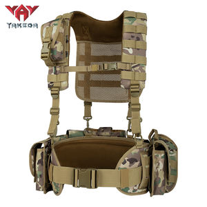YAKEDA Tactical Woodland Mc Seal Accessoire Ocultar Tactical Gear <span class=keywords><strong>Molle</strong></span> <span class=keywords><strong>Harness</strong></span> Caça Tactical <span class=keywords><strong>Vest</strong></span> Peito Rig Bag <span class=keywords><strong>Harness</strong></span> <span class=keywords><strong>Vest</strong></span> - Product Image 2