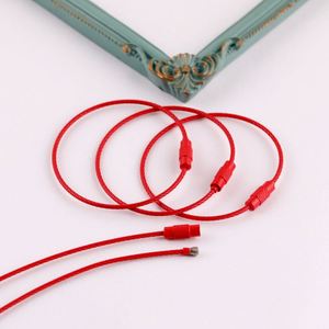 Llavero de alambre de acero metálico recubierto de colores de 15 cm con tornillo giratorio para dijes de bolsos DIY y accesorios de manualidades - Venta al por mayor - Product Image 3