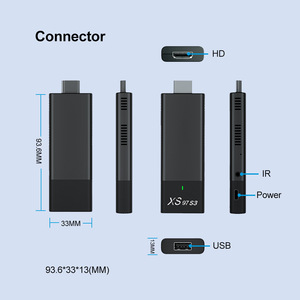 Mrsvi H313 XS97 1GB RAM 8GB รอมสติ๊กทีวี4K Best Android <span class=keywords><strong>Fire</strong></span> <span class=keywords><strong>Lite</strong></span> <span class=keywords><strong>Alexa</strong></span> รีโมทกันไฟด้วยเสียง X98S ทีวีอัจฉริยะ OCTA Core - Product Image 3