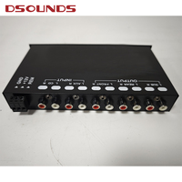 Égaliseur 7 bandes MT-X708, égaliseur graphique complet, 6 sorties, crossover passif, égaliseur paramétrique 7 bandes pour amplificateur audio de voiture