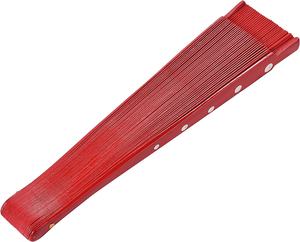 <span class=keywords><strong>Abanico</strong></span> de Mano Español Flamenco FAREA con <span class=keywords><strong>Lunares</strong></span> Rojos de 8 Pulgadas (21 cm) Hecho de Madera, Pintado por Ambos Lados, Abanicos Españoles <span class=keywords><strong>Lunares</strong></span> con Puntos Negros - Product Image 4