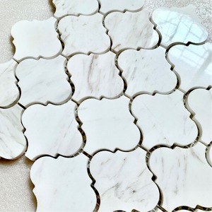 Design del bagno delle mattonelle di <span class=keywords><strong>mosaico</strong></span> della lanterna di migliore qualità, <span class=keywords><strong>mosaico</strong></span> delle mattonelle della parete esterna della lanterna bianca - Product Image 3