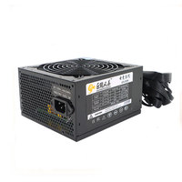 Alimentation PC de haute qualité 24PIN 650W, silencieuse, noire, ventilateur 120mm, alimentation PC de jeu de bureau