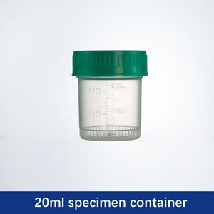Nhà Máy bán hàng trực tiếp nước tiểu Cup Màu Xanh lá cây vít nắp 20/40/60ml PP Mẫu <span class=keywords><strong>container</strong></span> - Product Image 4