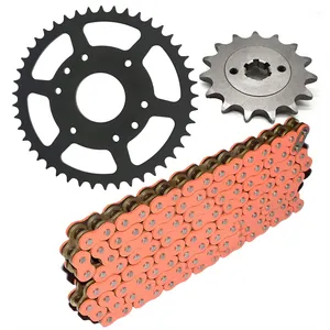 Customization 520 120L motorcycle chain and sprocket kits for KTM DUKE