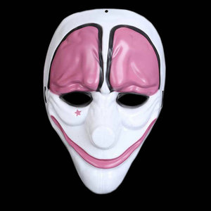 Máscaras de Resina para Disfraces de Halloween, Máscaras Faciales Completas para Fiestas de Disfraces, 4 Colores Impresos - Product Image 5