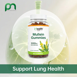 Gummies à la molène, compléments alimentaires à base de plantes, soutien pour adultes, santé pulmonaire, confort respiratoire, extrait de molène, gomme antioxydante, santé du foie - Product Image 5