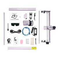 Atomiseur en gros A5 Pro 40w Cnc routeur Grbl bricolage acier inoxydable métal Laser gravure bois coupe graveur Machine