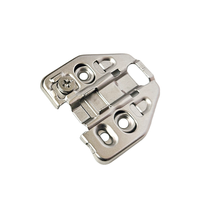 Charnières de porte 3D hydrauliques à fermeture douce et dissimulée pour meubles modernes, base réglable, cuisine, maison, bureau, appartement