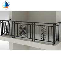 Valla metálica de seguridad plana de aluminio, balcón, terraza, jardín, recintos para exteriores, fácil de montar, cercado de polvo, puertas de enrejado