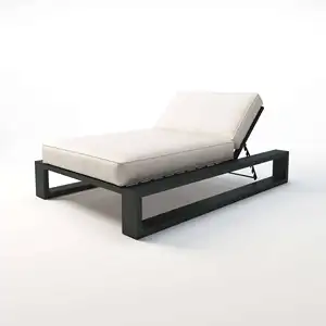 Contemporáneo cabaña ocio al aire libre aluminio sofá cama muebles tumbonas piscina al aire libre