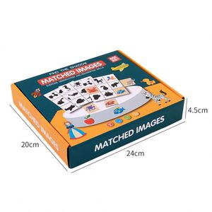 Wooden Shadow Matching Jigsaw Toys Early Education <b>Puzzle</b> Parent Child Interactive Image Memory Training Play Imagination - Product Image 4
