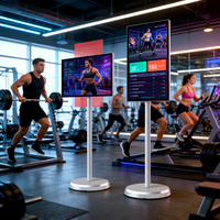 Pantalla Táctil de 21.5/24/27/32 Pulgadas 4K, Máquina Bestie con Batería de Larga Duración, WiFi Dual, Video Wall, Centro Comercial de Autoservicio