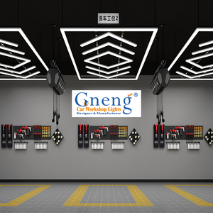 Illuminazione per Officina Auto 6500K, Luce Professionale per Autolavaggio e Detailing Auto - Product Image 6