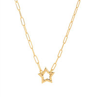 Collier Pendentif Circulaire Croisé Réglable en Acier Inoxydable, Accessoire de Mode, Forme d'Étoile, Forme de Cœur, Croisé Circulaire