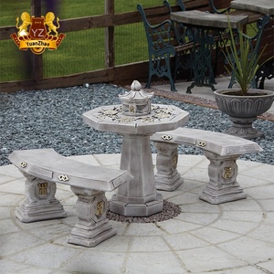 Pietra Naturale Oblong Fatti a Mano da Tavolo in Marmo Mobili da <span class=keywords><strong>Giardino</strong></span> All'aperto <span class=keywords><strong>per</strong></span> La Vendita - Product Image 2