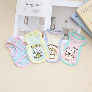 Summer Cooling Vest For Dogs Cats <b>Puppies</b> Breathable Ice Silk Cute Animal Print XS 6XL Pet <b>Clothes</b> - Product Image 2