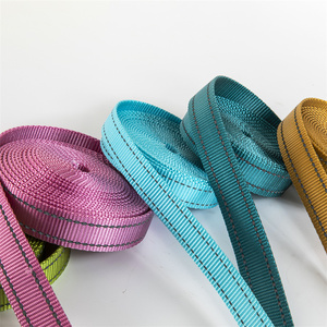 Tùy chỉnh nóng bán nylon dây đeo màu khả năng hiển thị cao sức mạnh vật nuôi chó cổ áo an toàn phản quang Webbing - Product Image 1