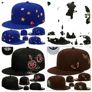 Nouvelle Era en gros en stock Casquette de basketball, Hip Hop, Softball à 6 panneaux, broderie 3D, visière plate, ajustée et snapback - Product Image 1