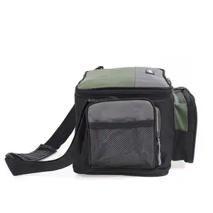 Outdoor Travel Tactical Fishing Reel Accessories Fishing Gear Bag Lure Bag MOLLE Crossbody Fishing Bag