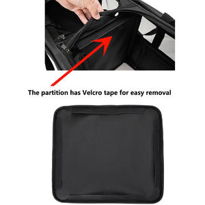 Havayolu onaylı tekerlekler üzerinde en büyük kapasiteli arabası arabası Pet haddeleme tekerlekler ile evcil hayvan çantası köpek kedi taşıyıcı özel Logo - Product Image 5