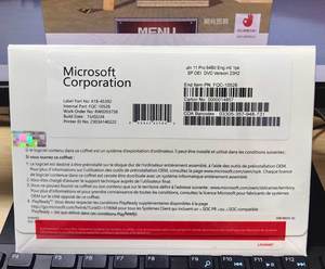 Для Windows 11 Pro DVD CD, 100% глобальная активация, корпоративная версия с наклейкой COA и DSP Edition, товар в наличии - Product Image 6