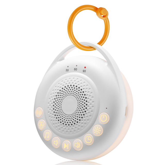 2022 New LED Breathing Light 24 Soothing Sounds Factory Direct White Noise Machine