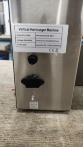 Venta Directa de Fábrica, Máquina Automática Profesional para Hacer Hamburguesas, Tostadora de Panes para Hamburguesas - Product Image 4