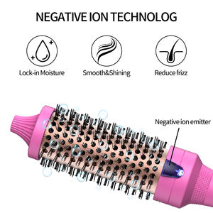 Plancha de Pelo de Aire Caliente de un Solo Paso con Pantalla LED, Placas Eléctricas de Turmalina y MCH para Peinar, Ideal para Uso Doméstico o en Autocaravanas - Product Image 2