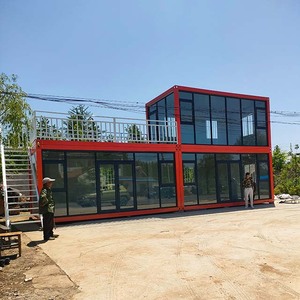 Contenedor modular de pared cortina de vidrio fácil de montar para tiendas temporales y cabinas de marketing - Product Image 2