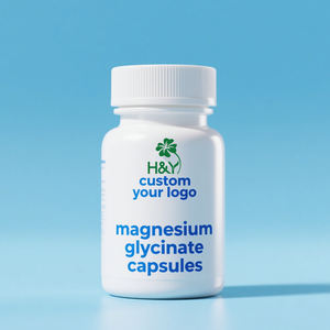 Venta caliente Suplementos para el cuidado de la salud Magnesio Puro Magnesio Glicinato Cápsulas - Product Image 1