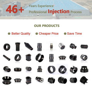 شجيرة نايلون مستديرة بشفة مخصصة ، بطانات انزلاق بلاستيكية سوداء مصنوعة من النايلون Pa6 باستخدام الحاسب الآلي - Product Image 4