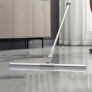 ไม้กวาดวิเศษแบบใหม่ 3 in 1 ที่ปัดพื้น ผ้าคลุมไม้ถูพื้นซิลิโคน ไม้กวาดห้องน้ำ - Product Image 3