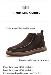 Botas <span class=keywords><strong>de</strong></span> invierno occidentales impermeables <span class=keywords><strong>de</strong></span> altura del tobillo <span class=keywords><strong>de</strong></span> cuero genuino cómodas Chelsea <span class=keywords><strong>de</strong></span> alta calidad para Hombre Rock Rooster botas <span class=keywords><strong>de</strong></span> seguridad - Product Image 6