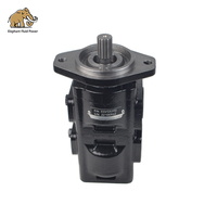 Pompe à engrenages hydraulique double 333/G5392 333G5392 pour chargeuse-pelleteuse