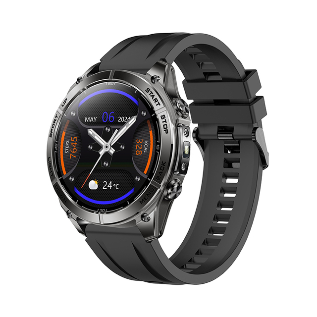 KM101 Smartwatch GPS Offline Map 3ATM Waterproof Altitude air Pressure Flashlight Compass Sports Smart Watch Men 2026