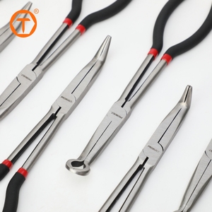 9 חתיכה 11 אינץ '45 ° 90 ° ° מכופף אף מחט אף אחד האלכסון נוסף להגיע למרחבים צרים - Product Image 4