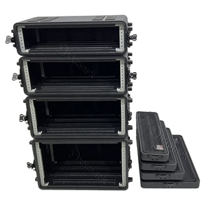 HDPE 2U 3U 4U 6U 8U 12U 14u 16u 19 inch máy chủ âm thanh mixer khuếch đại Giá nhựa trường hợp chuyến bay - Product Image 2