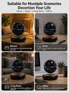 ลำโพงแม่เหล็ก HCNT รุ่น Starlight Ball, 360 °   ไฟ LED ไล่เฉดสี 16 สีแบบหมุนได้ ของขวัญสำหรับธุรกิจ/คู่รัก ของตกแต่งบ้าน - Product Image 6