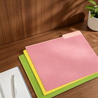 Carpeta de Papel Manila de Alta Calidad con Logotipo Personalizado, Color de Superficie AB, para Clasificación, Archivo e Indexación, Venta al Por Mayor