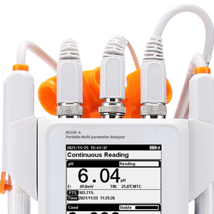 Analizador de Calidad de Agua Multiparamétrico de Laboratorio, Medidor de Conductividad y pH Portátil con Exportación de Datos por USB - Product Image 2