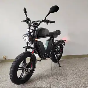 Dual Motor 2000W Triplo Bateria 70Ah48V Suspensão Completa Freio A Óleo Pneu Gordo Longo Alcance Quadro De Liga De Alumínio Bicicleta Elétrica