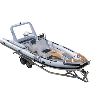 25ft 7.6M Military RIB Hypalon Inflatable Boat With CE Navigator Inflatable Boat