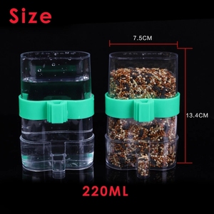 Mangiatoia e <span class=keywords><strong>Abbeveratoio</strong></span> <span class=keywords><strong>per</strong></span> <span class=keywords><strong>Uccelli</strong></span> con Clip, Accessori <span class=keywords><strong>per</strong></span> Animali Domestici, Dispenser Bottiglia, Ciotole <span class=keywords><strong>per</strong></span> Bere <span class=keywords><strong>per</strong></span> <span class=keywords><strong>Gabbie</strong></span> di Pappagalli - Product Image 2