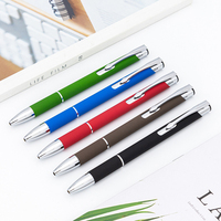 Vente chaude Logo personnalisé Nouveau stylo à bille Click avec une largeur d'écriture de 1.0mm Caractéristiques en métal et en aluminium de haute qualité Clip de fil