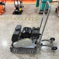 Compacteur vibrant à essence autoporté haute efficacité GX170 95 kg 16KN pour la compactation des sols routiers et de l'asphalte