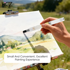 Nouveau pinceau auto-fluide pour marqueur <span class=keywords><strong>aquarelle</strong></span>, fond de teint, <span class=keywords><strong>aquarelle</strong></span>, poudre acrylique, rouge à lèvres, pinceau d'emballage - Product Image 5